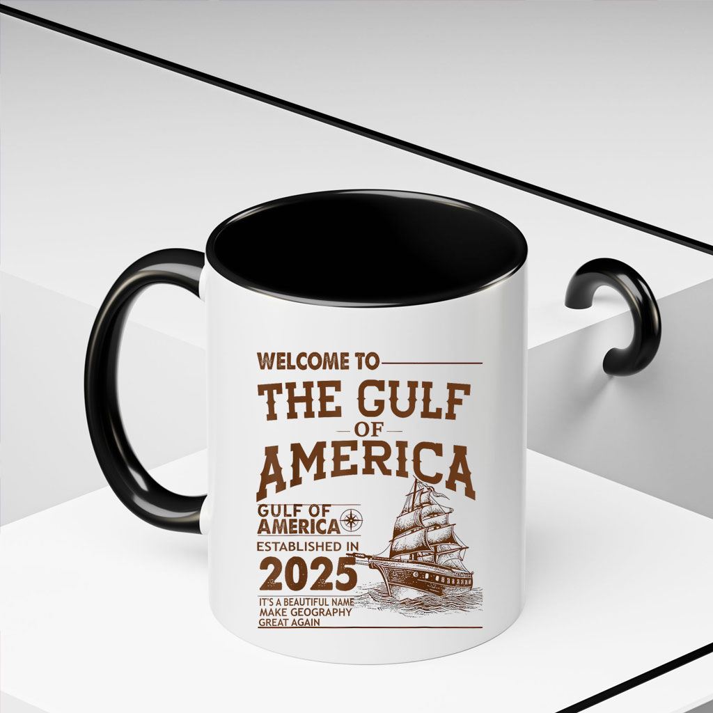 Welcome To Gulf Of United States Of America 2025 Map Retro Mug