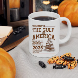Welcome To Gulf Of United States Of America 2025 Map Retro Mug