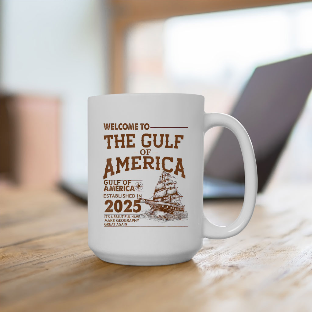 Welcome To Gulf Of United States Of America 2025 Map Retro Mug