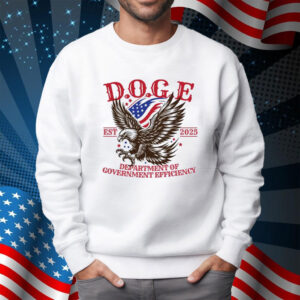 Department of Government Efficiency Doge Elon Musk Eagle Patriotic 2025 Shirt