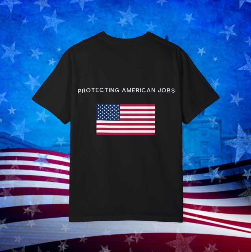 Tariff Fighter – Trump 2025 Protecting America Tee Shirt