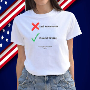 22nd Amendment, Donald Trump 2028 Shirt