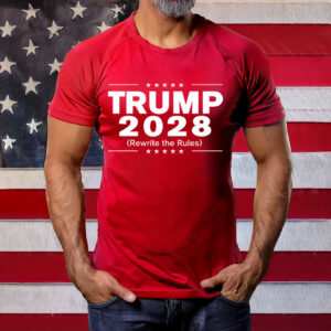 Official Trump 2028 (Rewrite The Rules) T-Shirt