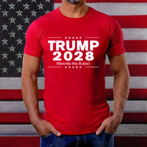 Official Trump 2028 (Rewrite The Rules) T-Shirt