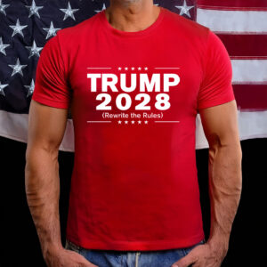 Official Trump 2028 (Rewrite The Rules) T-Shirt