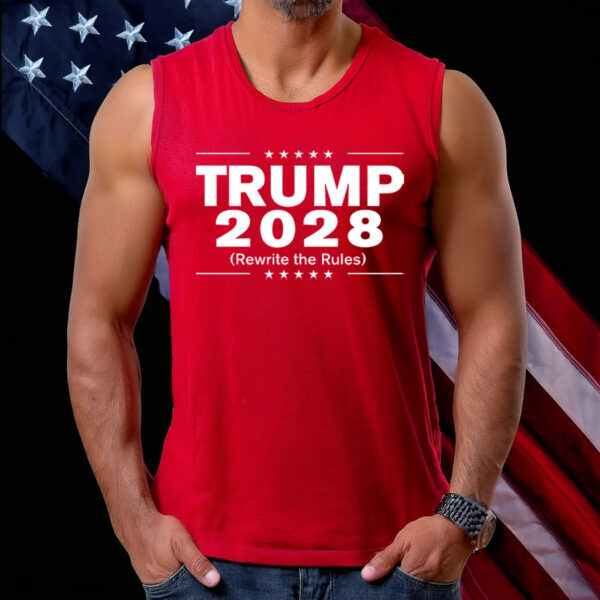 Official Trump 2028 (Rewrite The Rules) T-Shirt