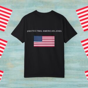Tariff Fighter – Trump 2025 America First, Always Tee Shirt