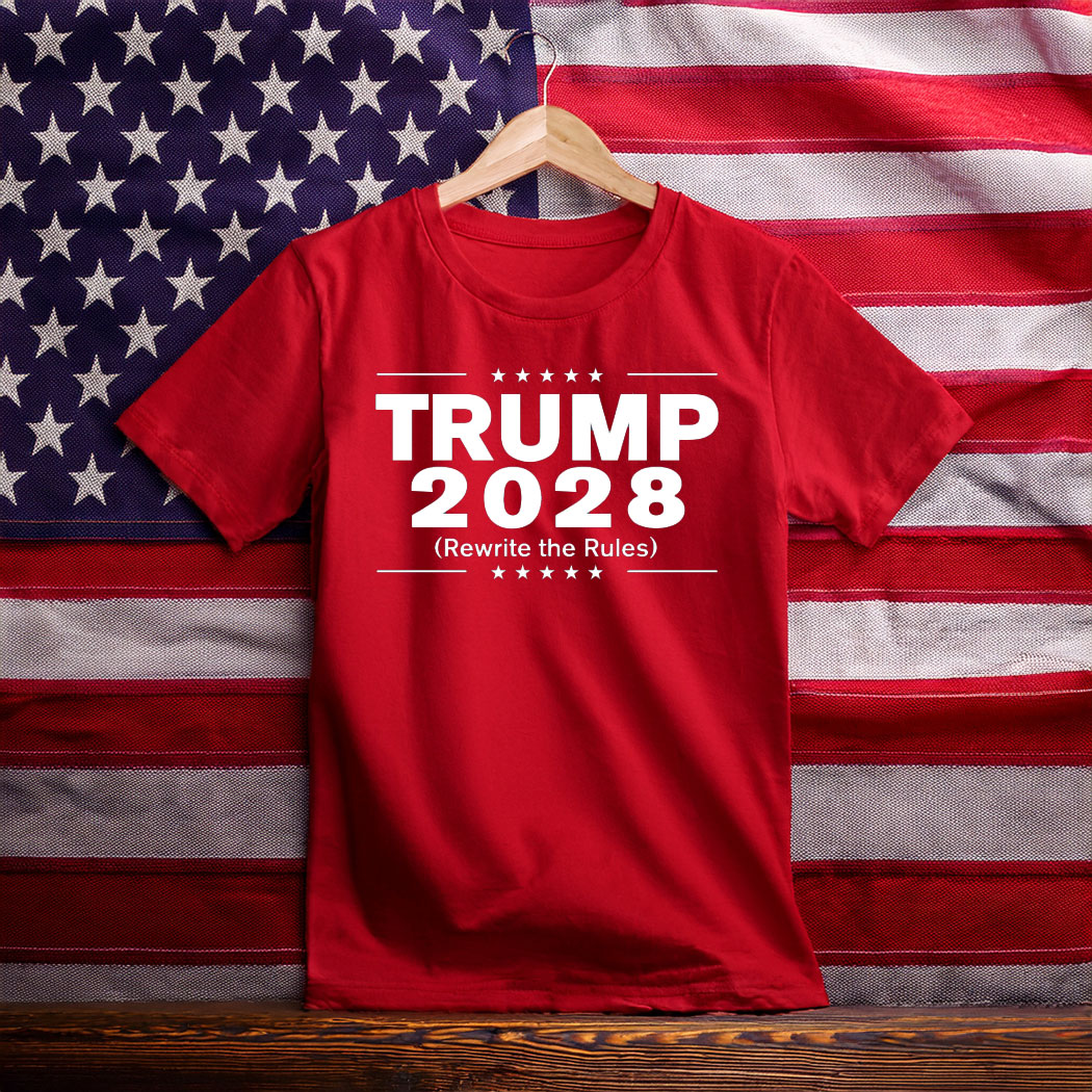 Trump 2028 Rewrite The Rules T-Shirt