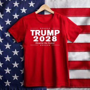 Trump 2028 Rewrite The Rules T-Shirt