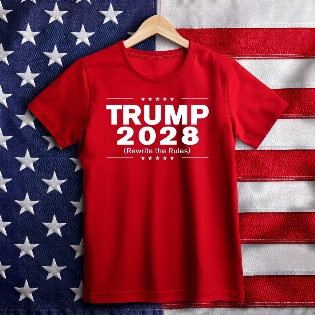 Trump 2028 Rewrite The Rules T-Shirt