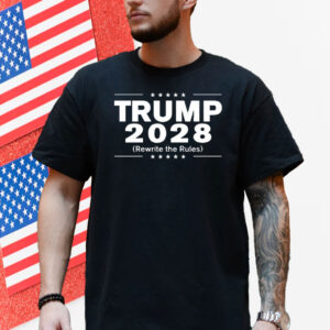 Trump 2028 (Rewrite The Rules) Unisex T-Shirts